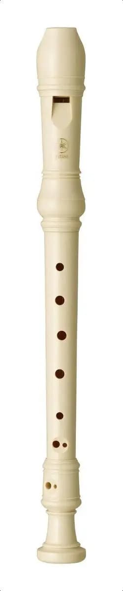 Flauta Dulce Soprano Yamaha Yrs23 Plástico Color Beige