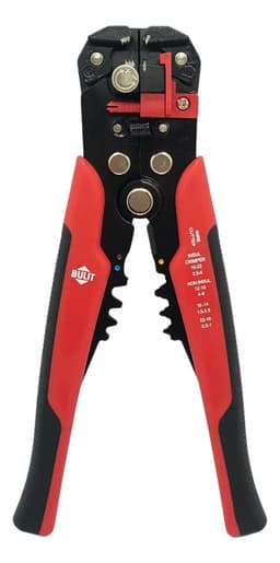 Pinza Pelacable Automático Profesional Bulit Serie 600 Alicate Poderoso - Tornillo De Ajuste - Regulador De Filamentos
