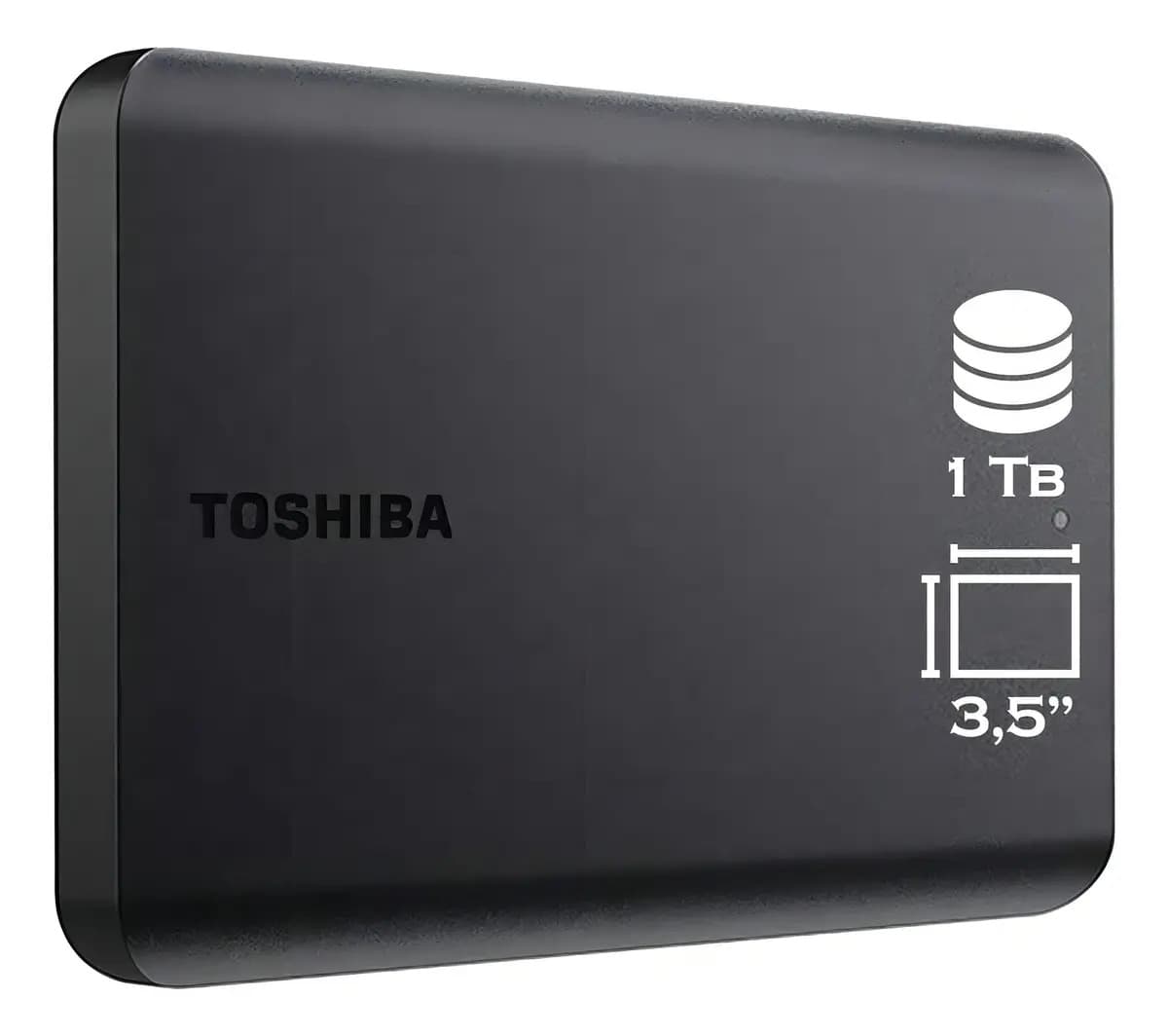 externo Toshiba Canvio Basics HDTB510XK3AA Canvio Basics HDTB510XK3AA 1TB negro