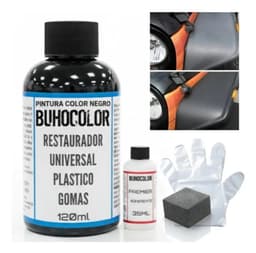 Revividor Restaurador Plasticos Descoloridos x El Sol y El Paso Del Tiempo Color Negro - Buhocolor