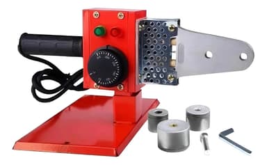 Termofusora 800w Omaha TF-800 3 boquillas fusión caño agua gas con maletín