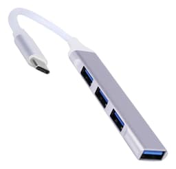Duaitek Hub USB C 4 Puertos USB 3.0 y 2.0 Compatible con Mac Android