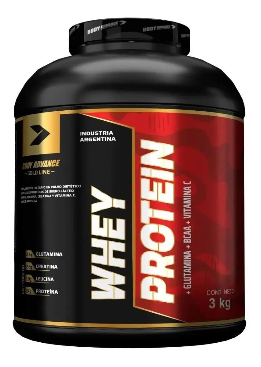 Whey Protein 3 Kg Proteína De Suero - Body Advance Sabor Dulce De Leche