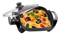 Olla Electrica Oryx 1300w 3litros 6 Niveles Tapa Vidrio EEL0035