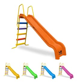 Tobogán Infantil VX Play 5 Escalones PVC Naranja Conexión Manguera