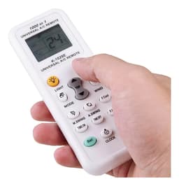 Control Remoto Aire Acondicionado Universal Calor Frio Color Blanco