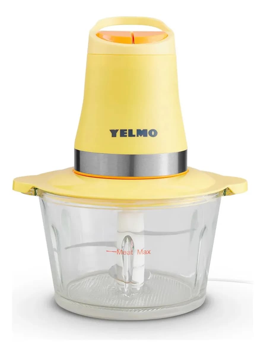Picadora De Alimentos Yelmo Pc-5800 2 Velocidades 500w Color Amarillo