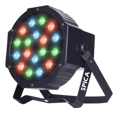 Luz Proton Par 18 Luces Dj Audioritmica Dmx Iluminacion Led