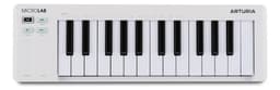 Controlador Midi Arturia Microlab Mk3 Blanco 25 Teclas