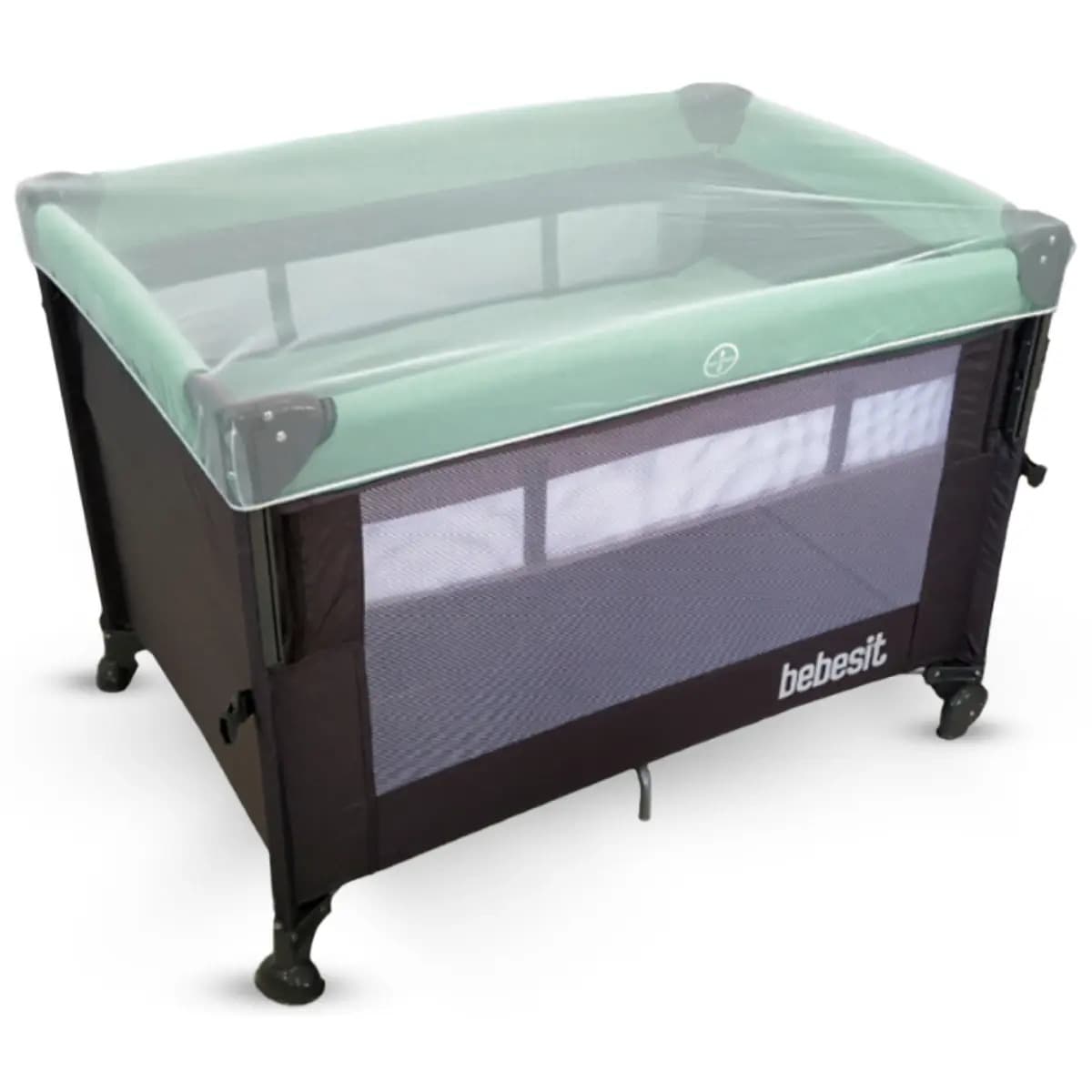 Practicuna Colecho Verde Agua Linen Oxford Bebesit 2021