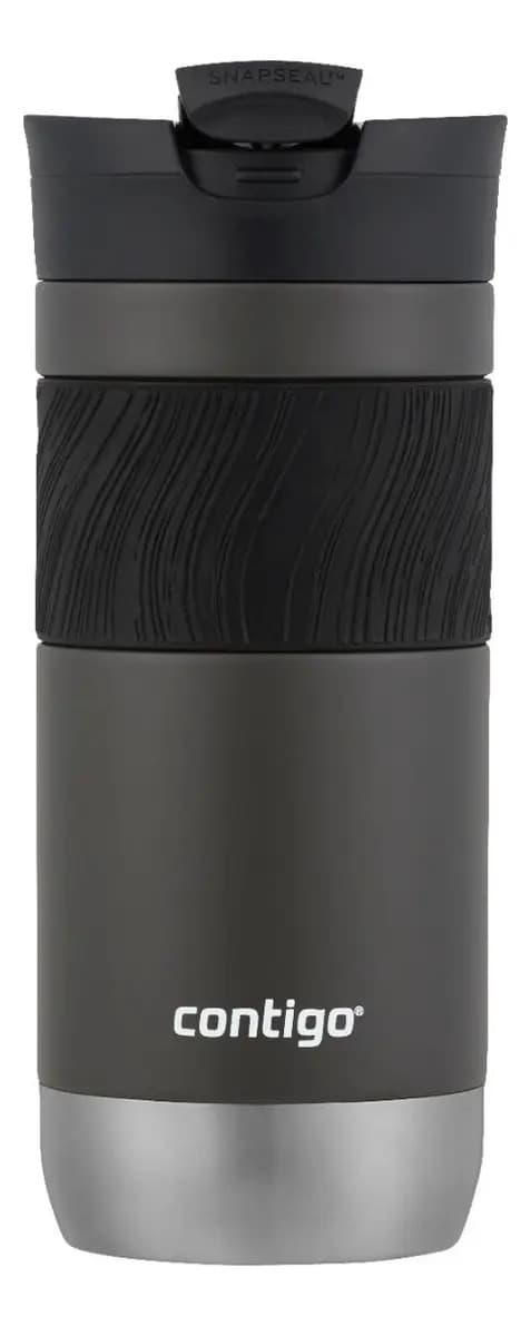 Vaso Térmico Contigo Acero Inoxidable Byron New Design Color Gris