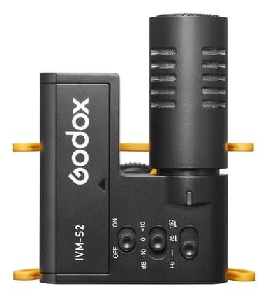 Godox Microfono Tipo Escopeta Para Montaje En Camara Ivm-s2 Color Negro