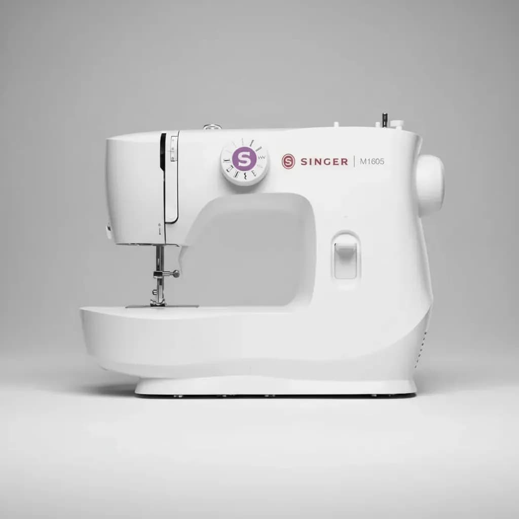 Máquina de coser recta Singer Doméstica M1605 portable color blanco