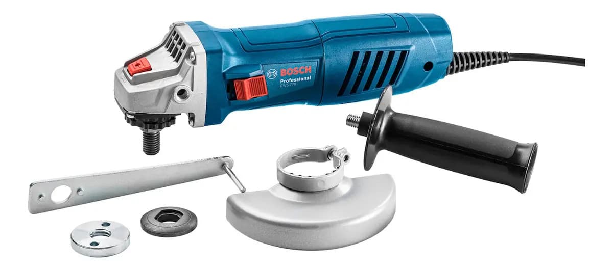 Amoladora Bosch Gws 770 Azul 0