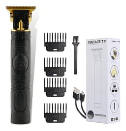 Recortadora Vintage Professional T9 negra y buda