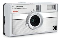 Cámara Kodak H35n Medio Cuadro Color Plateado