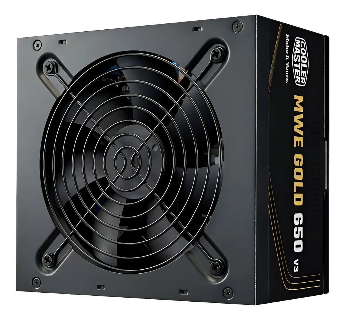 Fuente Cooler Master Mwe Gold 650w V3 80 Plus Gold Atx 3.1 Color Negro
