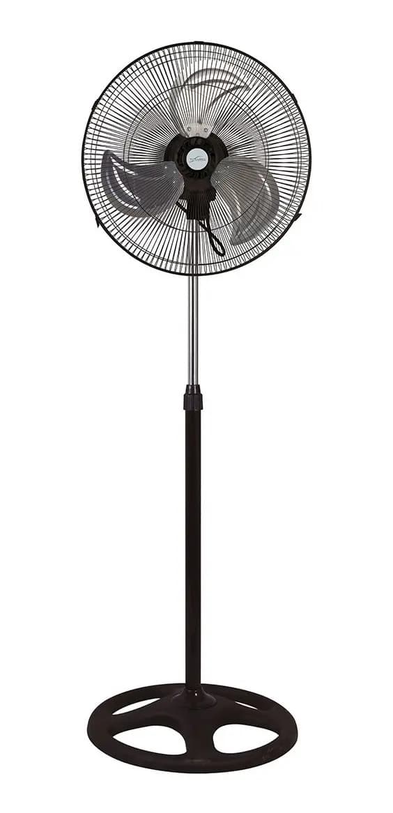 Ventilador Tower 3 En 1 Piso/pie/pared 20'' Aspas Cobre 100w Color de la estructura Negro Material de las aspas Metal