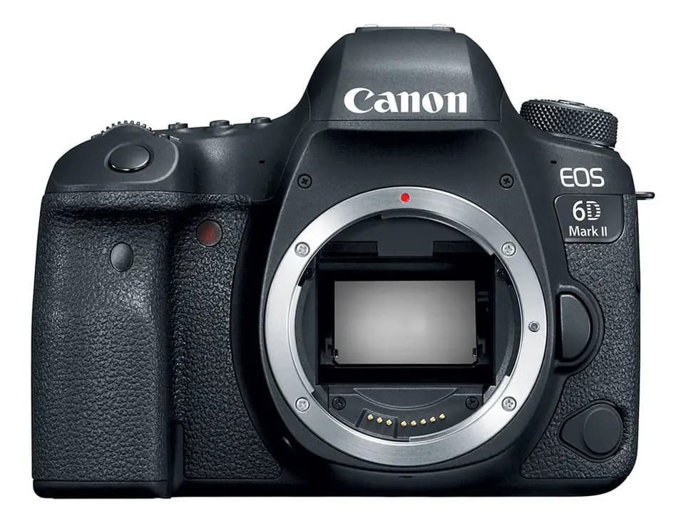 Cámara Canon Eos 6d Mark Ii solo de cuerpo negro