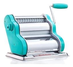Máquina de Pasta Manual Pastalinda Clásica Verde 9 Posiciones Acero