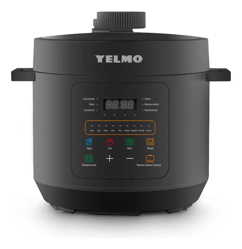 Olla Eléctrica A Presión Yelmo Ps-7006 50hz Negro 6l Frecuencia 50 Hz