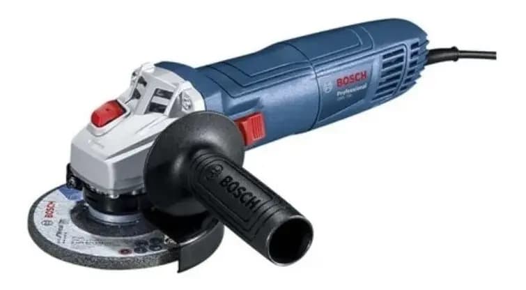 Amoladora Angular Bosch Gws 700 Profesional 710w Mano Metal Color Azul Frecuencia 50