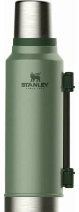 Stanley Botella Clásica (1,5QT) 1.4 Lts Color verde pino liso