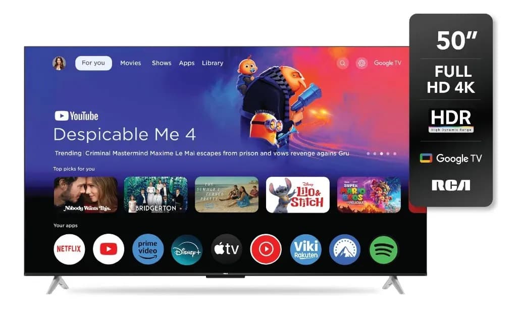 Led Smart Tv 50 Rca C50gl100 Google Hd 4k