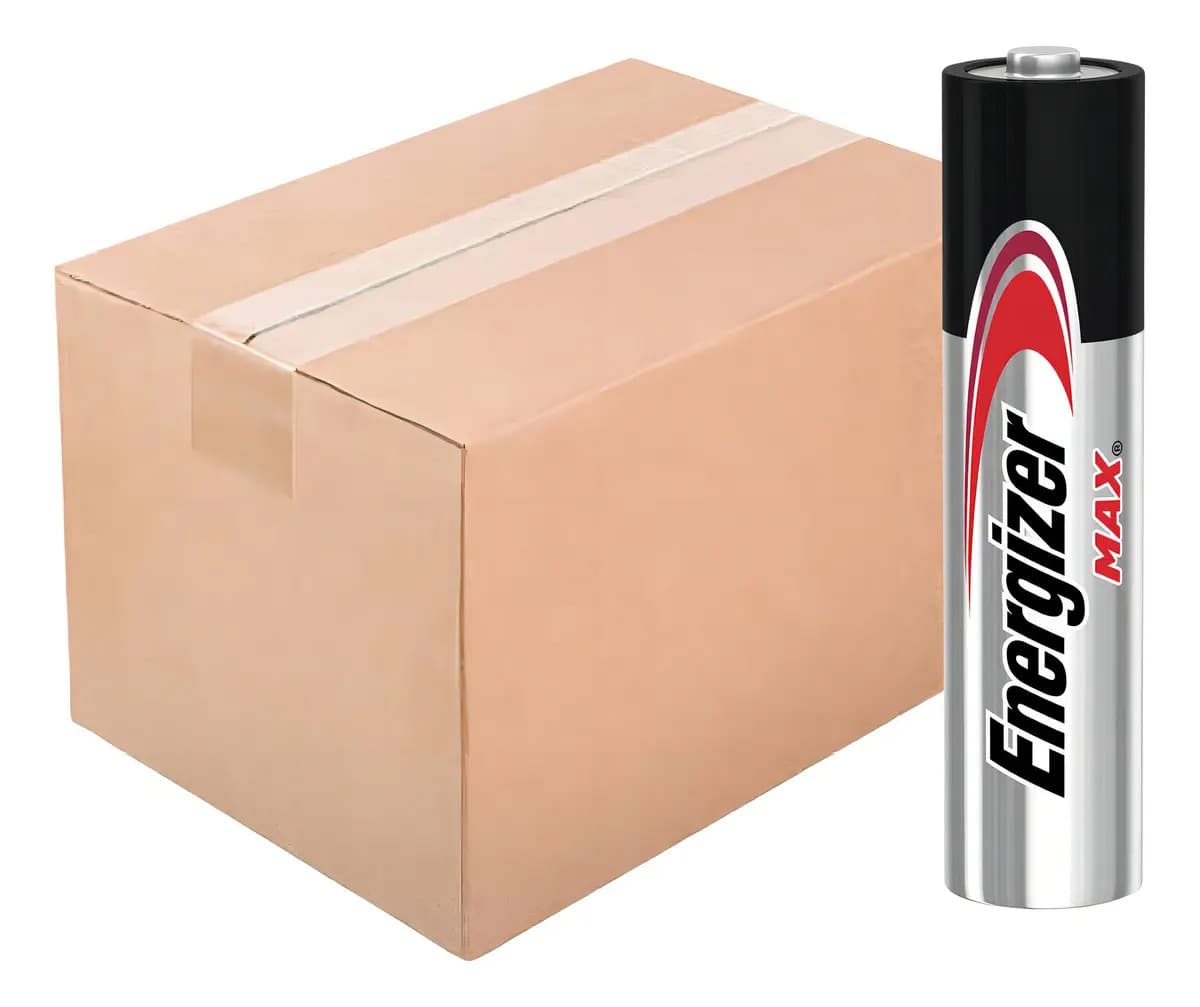 120 Pilas AAA Energizer MAX E92 Alcalina Caja Cerrada