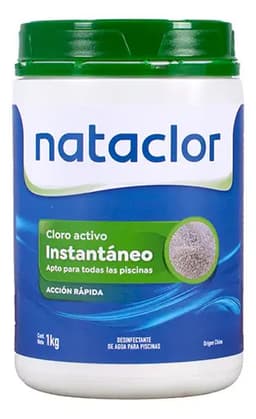 Nataclor Activo Cloro Granulado Instantáneo 1 Kg