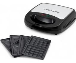 Sandwichera Waflera Parrilla 3 En 1 Novohome Sm1200 760w