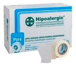 Cinta No Tejida Hipoalergic Pore 5cm X 9mt Color Blanco