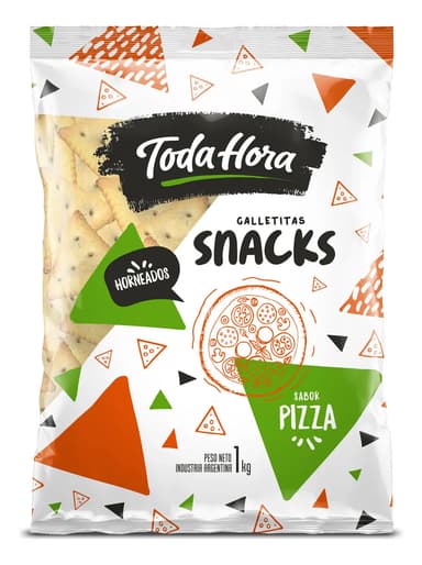 Caja Galletitas Triangulitos Pizza 3kg Mayorista