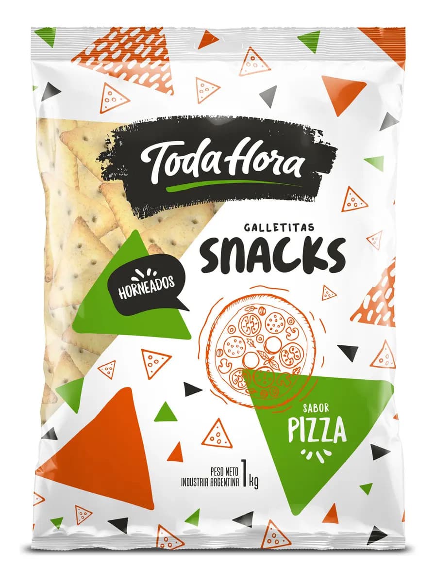 Caja Galletitas Triangulitos Pizza 3kg Mayorista