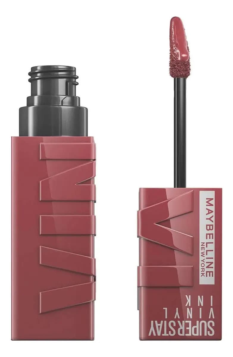 Labial Líquido Maybelline Superstay Vinyl Ink Acabado Brillante Color Witty