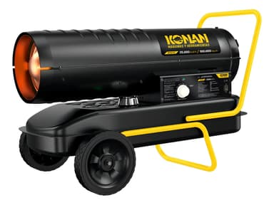 Calefactor Cañon Konan Industrial Diesel Kerosene 25000k/cal Color Negro