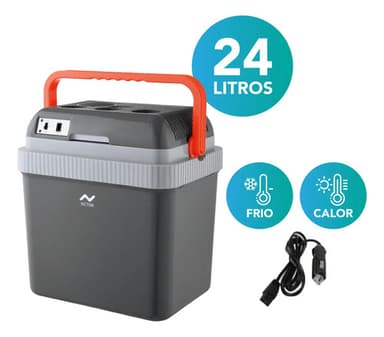 Heladera Portátil Eléctrica Nictom 24 Lts Frío Calor 12v Conservadora Térmica Au