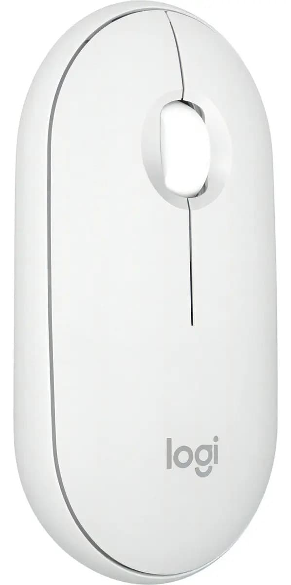 Pebble Mouse 2 M350 S Wireless Mouse - Colores Color Blanco