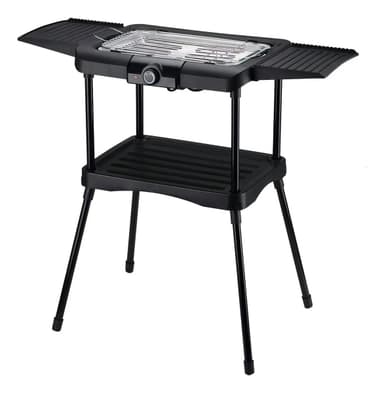Parrilla Electrica Kanji Zonda 2000w Desmontable Acero Inox. Color Negro