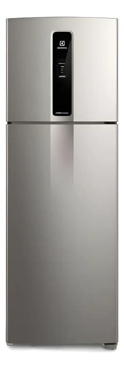 Heladera Electrolux 408l No Frost Inverter Plata If43s Color Plateado