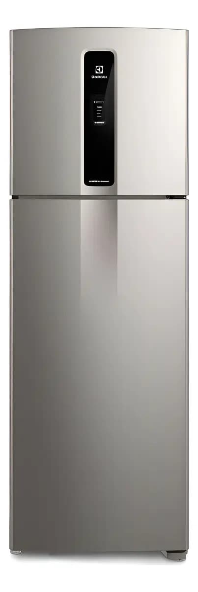 Heladera Electrolux 408l No Frost Inverter Plata If43s Color Plateado
