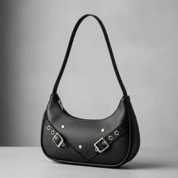 Cartera Mujer Mini Bag Cuero Eco Baguette Bolso Bandolera Porta Celular Carteras De Mujer Negra Negro Para Salidas Dama Moda Tela Lisa Regalo Para Mujer Morral Minibag Moderna Versatil Resistente Mano