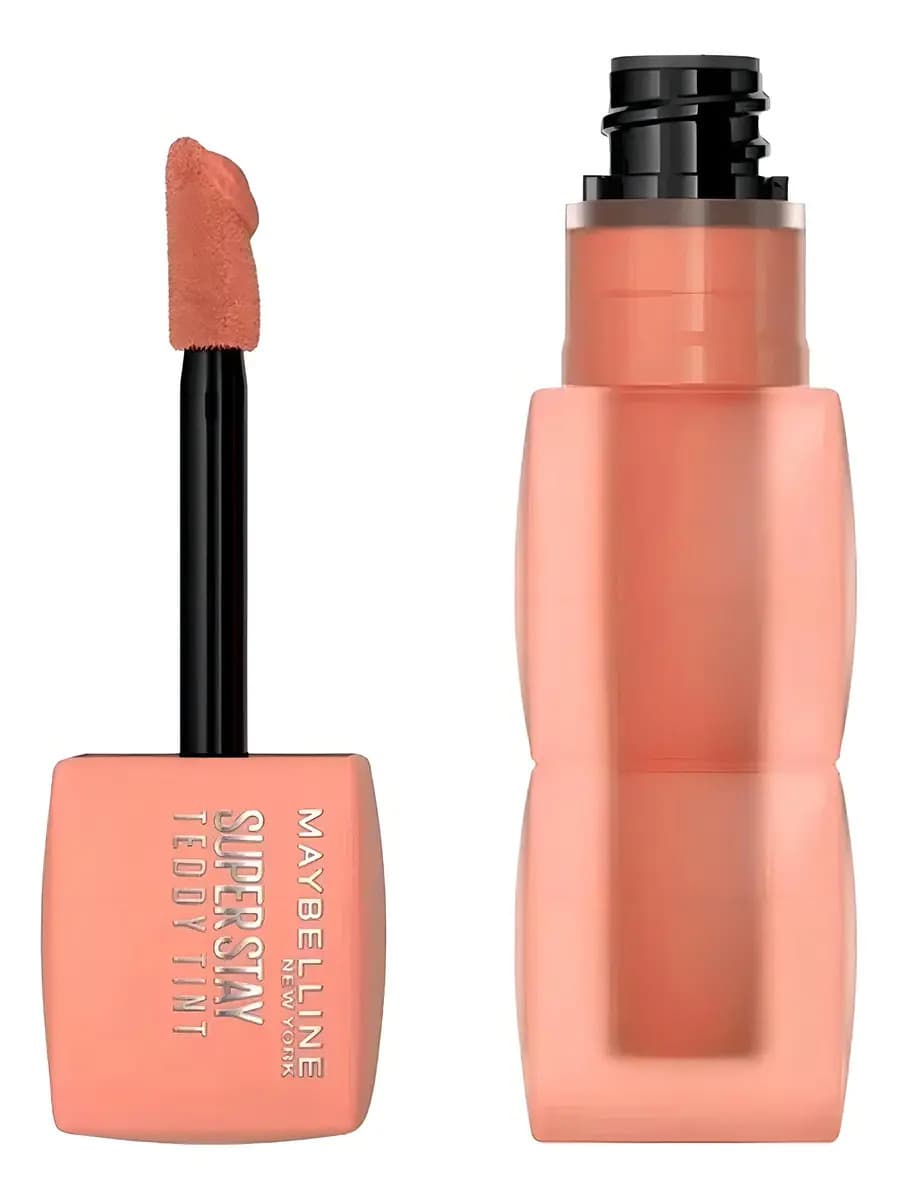 Labial Líquido Maybelline Super Sray Teddy Tint Mate Color N10 Current Mood