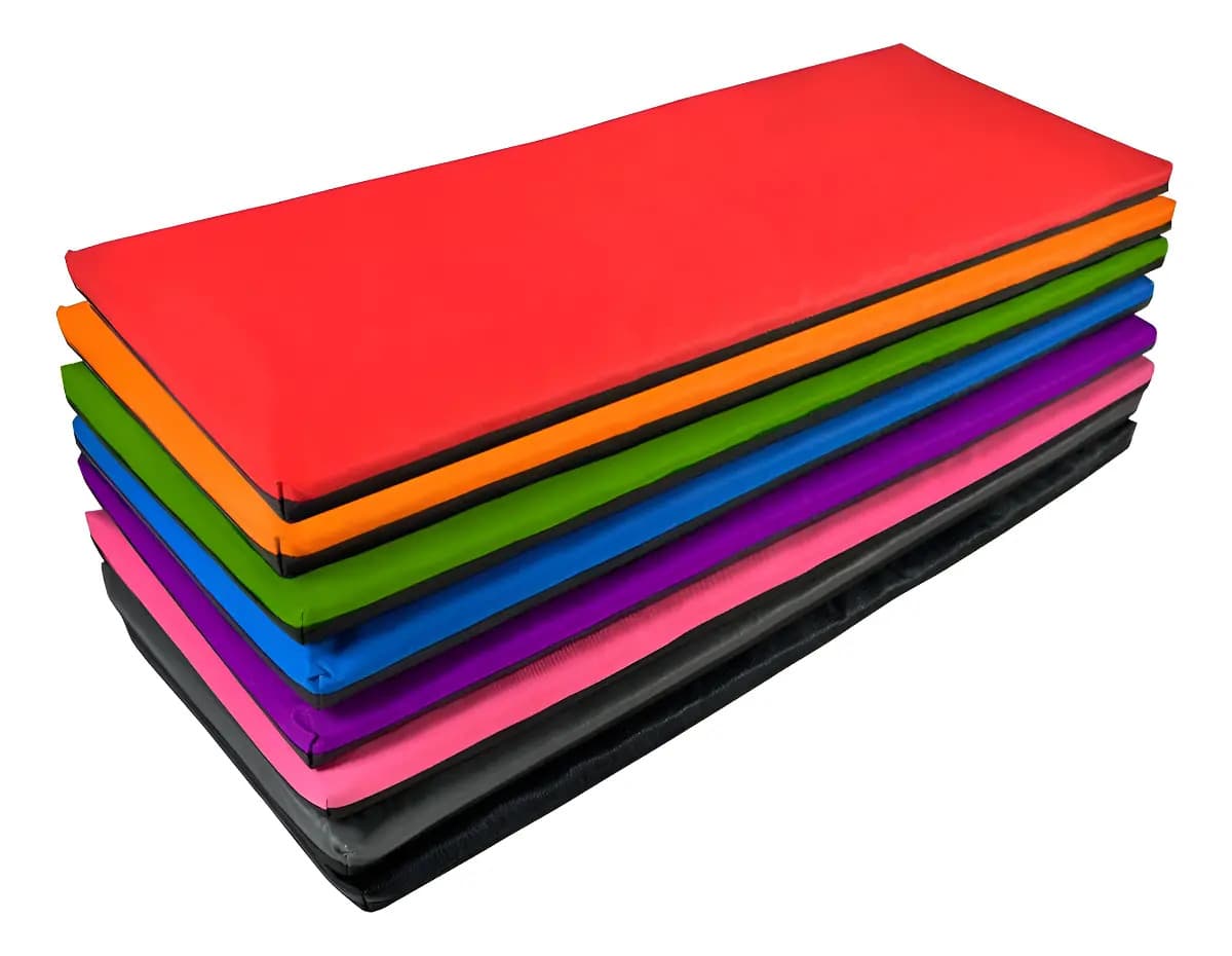 Colchoneta Gimnasia Fitness Gym Yoga con Cierre 1m*40cm*3cm Color Negro