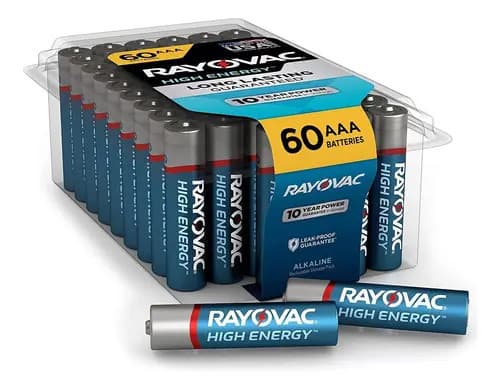 Pilas Aaa Rayovac Pilas Alcalinas Triple A 60 Pilas