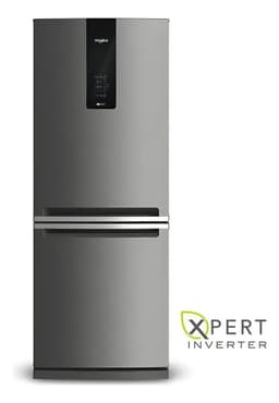 Heladera No Frost Whirlpool Wre57k2 443lts Inverter Color Inox