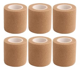 Venda Cohesiva Euromix 5cm 6 Beige Elástica Hipoalergénica