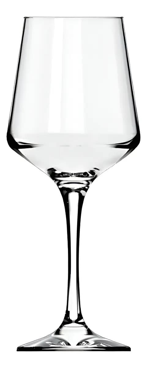 Set X6 Copa Vino Brunello Nadir 390 Ml Vidrio Premium Pack Color Transparente