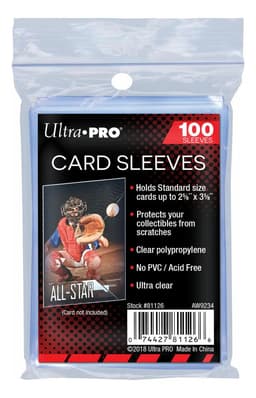 Fundas Ultra Pro para Cartas Pokémon y Magic de 100 Unidades