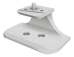 Estante P/ Control Remoto En Zocalo Patas Tv LG 49lj5500 Color Blanco